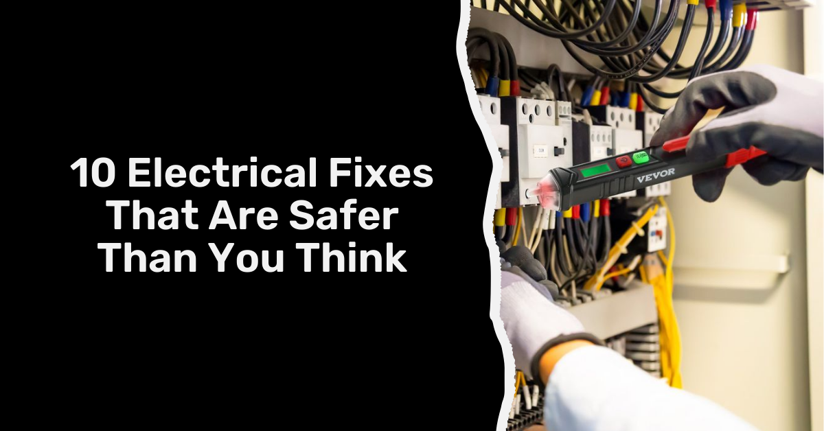 10 Electrical Fixes That Are Safer Than You Think