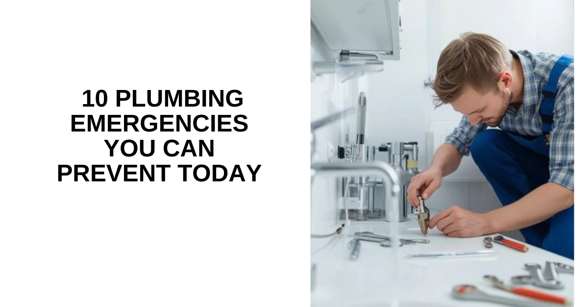 10 Plumbing Emergencies You Can Prevent Today