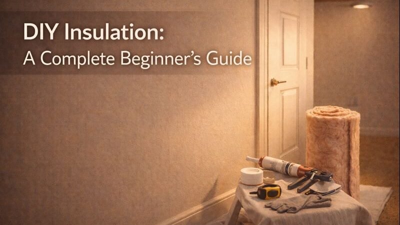 DIY Insulation: A Complete Beginner’s Guide