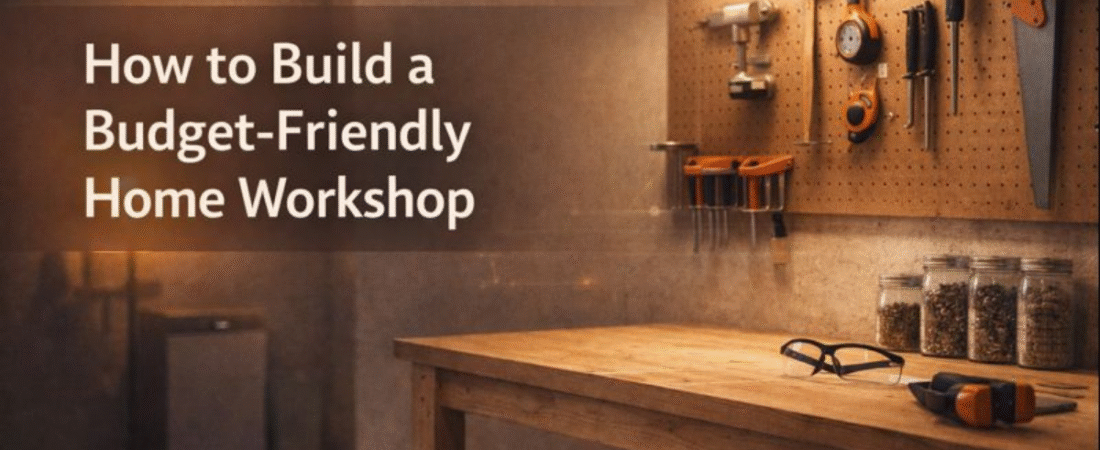 How to Build a Budget-Friendly Home Workshop