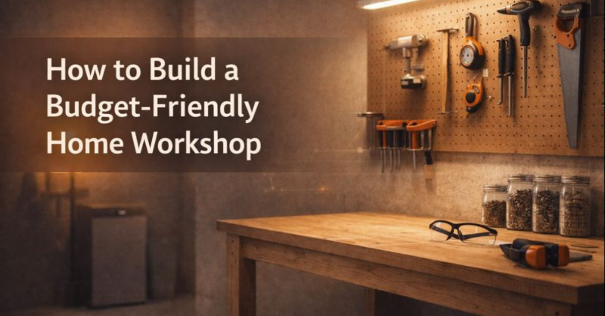 How to Build a Budget-Friendly Home Workshop