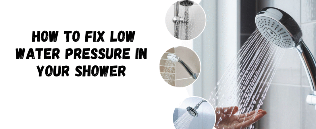 How to Fix Low Water Pressure in Your Shower