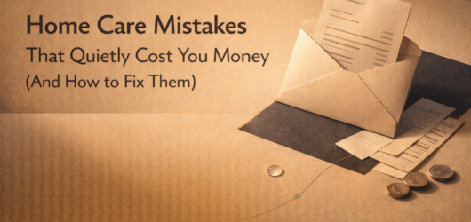Home Care Mistakes That Quietly Cost You Money (And How to Fix Them)