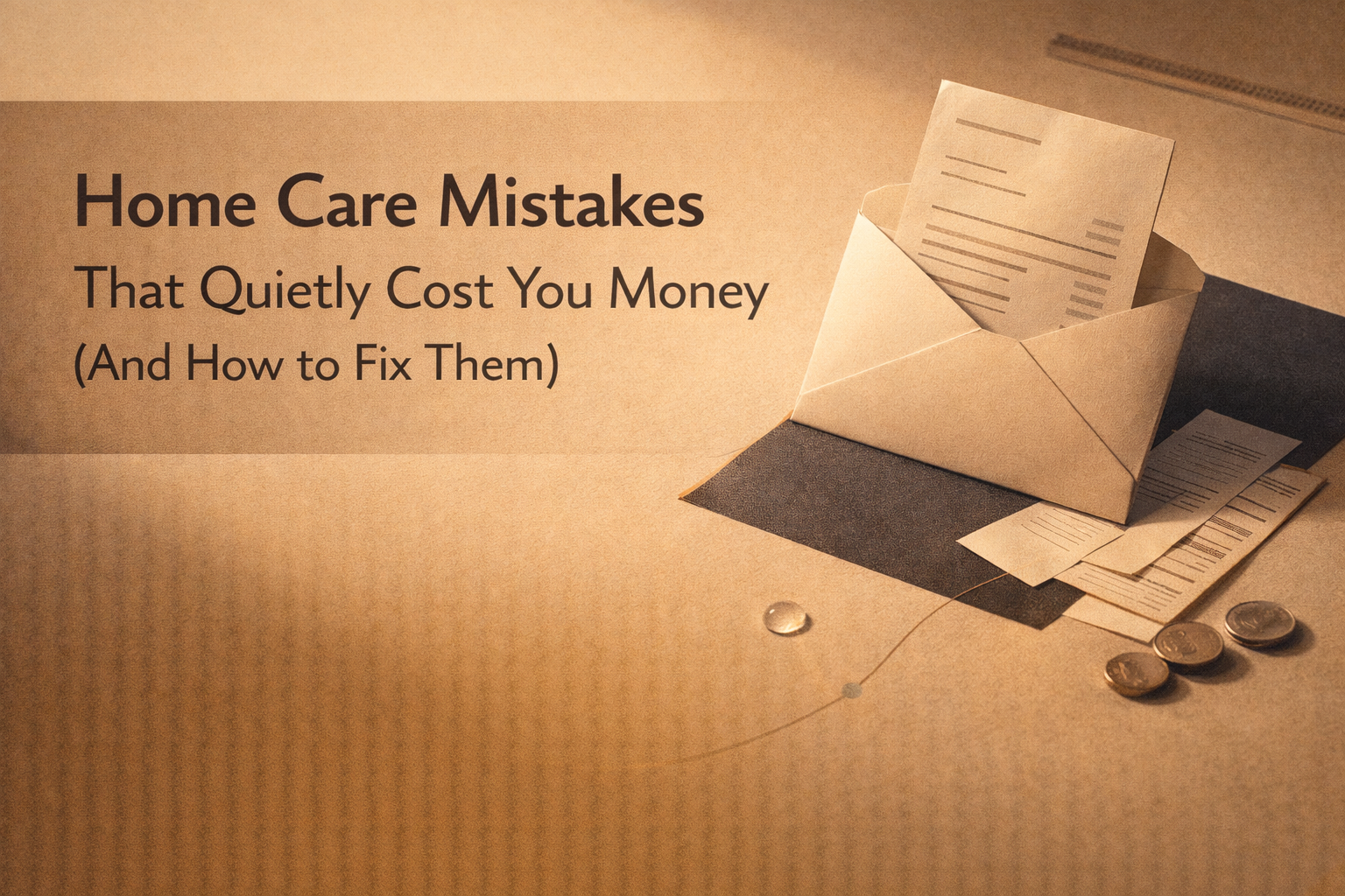 Home Care Mistakes That Quietly Cost You Money (And How to Fix Them)