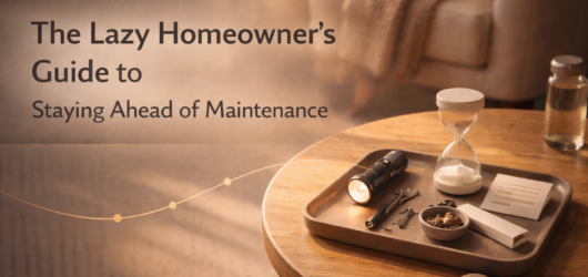 The Lazy Homeowner’s Guide to Staying Ahead of Maintenance
