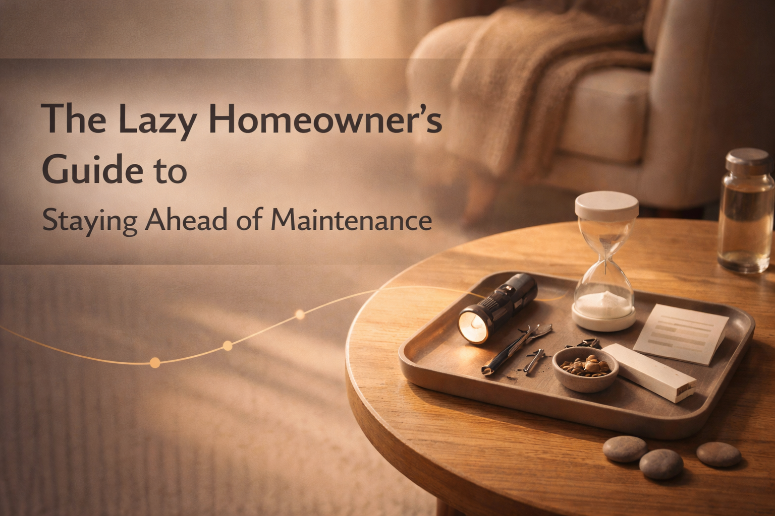 The Lazy Homeowner’s Guide to Staying Ahead of Maintenance