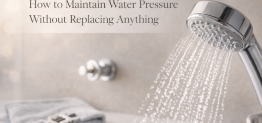 How to Maintain Water Pressure Without Replacing Anything