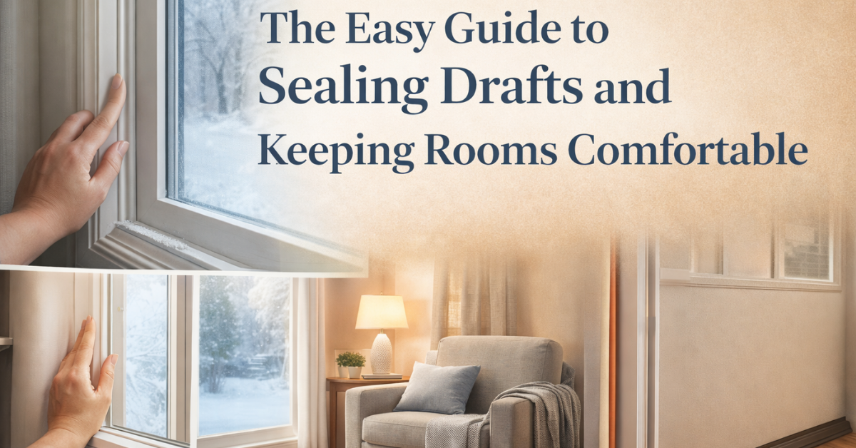 The Easy Guide to Sealing Drafts and Keeping Rooms Comfortable